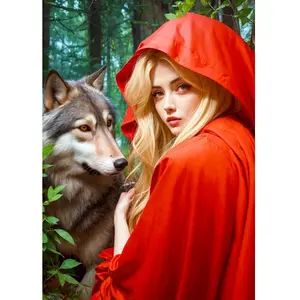 Puzzle 1000 pièces : Le Petit Chaperon Rouge pas cher