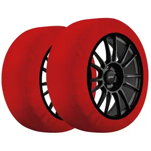 AMiO Textiele Sneeuwkettingen/Sneeuwso voor Autobanden XXL - EN16662-1 / Önorm V5121 Rood (2 stuks) pas cher