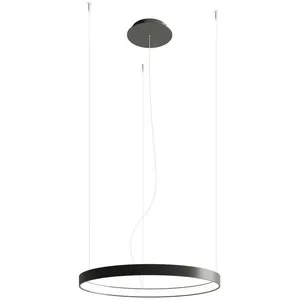 Comparateur de prix : SOLLUX LIGHTING Suspension LED Rio 55, horizontale 3 000 K noire