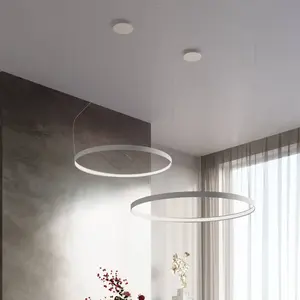 Comparateur de prix : Luminaire Center Sollux Rio Suspension Led Circulaire Intégrée Blanc 78cm 3000k