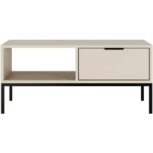 Petits meubles Table basse stratifiés beige pas cher