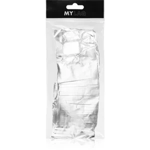 Comparateur de prix : MYLAQ Foil Nails Wraps dissolvant vernis gel 50 pcs