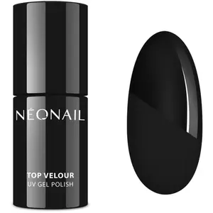 NÉONAIL NEONAIL - Top Velour Top Coat 7.2 ml Noir unisex pas cher