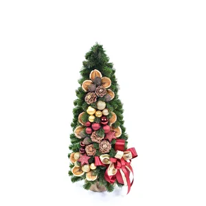 Pinus Sapin décoré, petit arbre de Noël artificiel avec bijoux pas cher