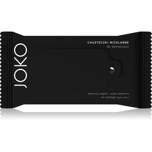 JOKO Micellar Makeup lingettes micellaires démaquillantes au charbon a... pas cher