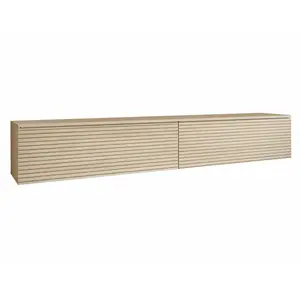 MIRJAN24 Meuble TV 180 cm WILLA D - chêne gaja pas cher