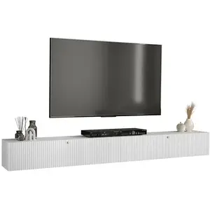 MIRJAN24 Meuble tv elblaru 112, le nombre de portes: 2, 300x34x40cm pas cher