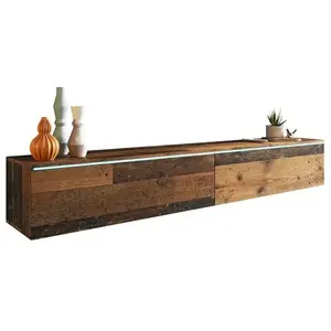 MIRJAN24 Meuble TV 180 cm WILLA D   marron pas cher