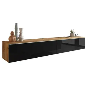 MIRJAN24 Meuble tv sarasota 121, le nombre de portes: 2, 180x30x33cm pas cher