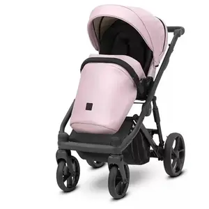Non communiqué Poussette Arizo 15 Baby Pink Eco Cadre noir siege auto pas cher