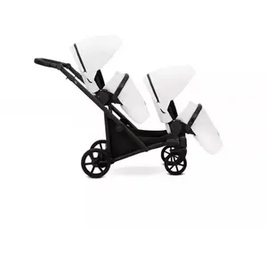 Kunert Baby - Poussette Brav DUO 3 in1 sièges auto White Eco