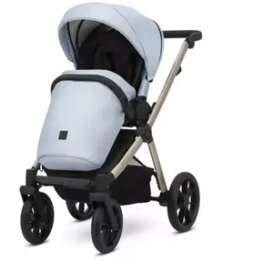 Kunert Baby - Poussette Brav 3in1 Bre-14 Baby Blue Eco siege auto