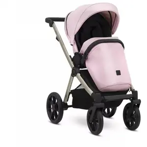 Kunert Baby - Poussette Brav 3in1 Bre-15 Baby Pink Eco siege auto