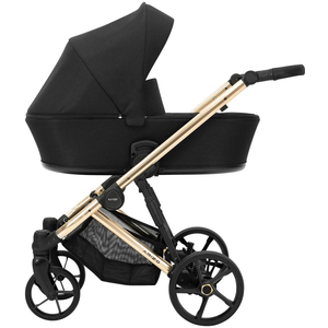 Kunert Baby - Poussette Arizo Premium 01 noir- Cadre Gold