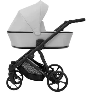 Kunert Baby - Poussette Arizo 03 gris- Cadre noir