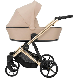 Kunert Baby - Poussette Arizo Premium 04 rose- Cadre Gold