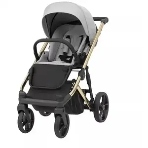 Non communiqué Poussette Arizo Premium 03 Grey Cadre doré siege auto