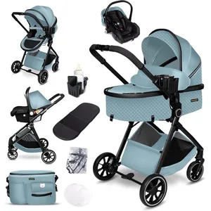 GaGaDumi SoHo poussette combinée 3-en-1 i-Size nacelle & siège auto ul... pas cher