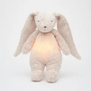 Moonie The Humming Friend Organic Rose Natur doudou avec mélodie 1 pcs pas cher
