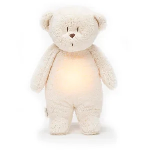Moonie Peluche veilleuse Ours vintage blanc polaire pas cher