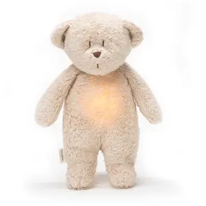 Moonie Peluche veilleuse Ours sable