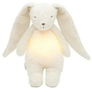 Comparateur de prix : Moonie Peluche veilleuse lapin nature bio blanc polaire 2.0
