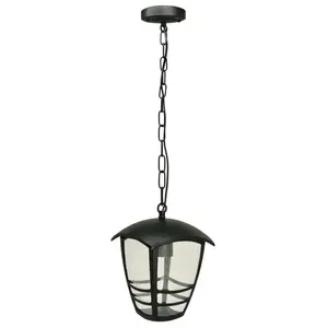Comparateur de prix : Suspension de jardin - EDO - IMMA Black C - Noir - 50cm chaîne - IP44