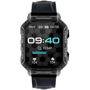 Comparateur de prix : WATCHMARK Smartwatch Montre Ultra Noir Bracelet Silicone