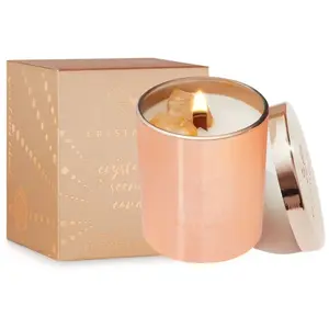 Crystallove - Bougie soja citrine & thé blanc - éditio n limitée Bougi... pas cher