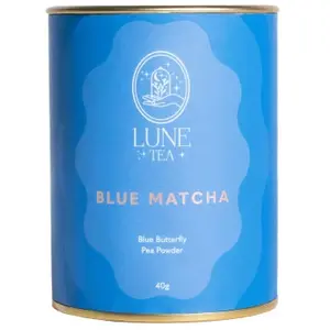 Comparateur de prix : Thé de fleurs de pois papillon Lune Tea Blue Matcha, 40 g