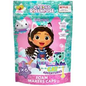 Gabby's Dollhouse Foam Makers bain moussant pour enfant 3y+ 6x16 g