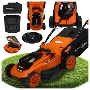 KRAFT&DELE Tondeuse À Gazon À Batterie 50l 38cm 40v Kd5411 pas cher