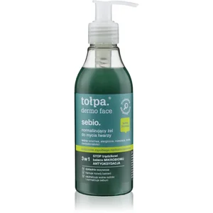 Tołpa To pa Dermo Face Sebio gel lavant visage 195 ml pas cher