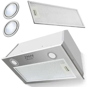 Hotte aspirante sous meuble 60 cm Inox BE-50