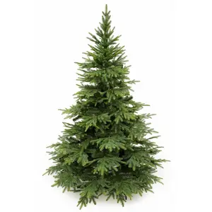 VIRPOL Sapin de Noël artificiel épicéa naturel du Caucase PVC + PE hau...