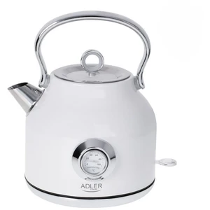 Comparateur de prix : Adler AD 1346 Bouilloire électrique blanc avec thermomètre 1,7L STRIX