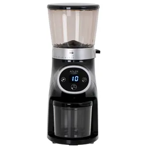 Comparateur de prix : Moulin à Café - Adler - AD4450 - Meules en Acier - 31 Réglages de Mouture - 300W Noir