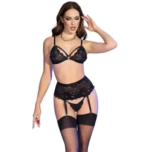 Ensemble Lingerie Sensuelle Cr 4728 de CHILIROSE - L/XL pas cher