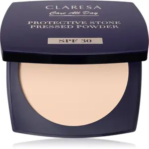 Claresa Protective Stone Pressed Powder Fixing Powder with SPF30 Universal 10g pas cher