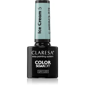 Claresa SoakOff UV/LED Color Ice Cream vernis à ongles gel teinte 5 5 ... pas cher