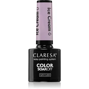 Claresa SoakOff UV/LED Color Ice Cream vernis à ongles gel teinte 6 5 ... pas cher
