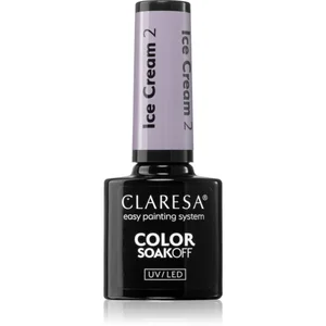 Claresa SoakOff UV/LED Color Ice Cream vernis à ongles gel teinte 2 5 ... pas cher