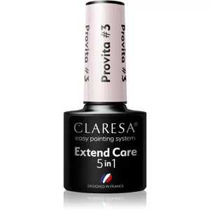 Claresa Extend Care 5 in 1 Provita base coat pour ongles en gel effet ... pas cher