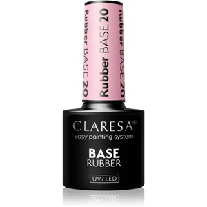 Claresa UV/LED Base Rubber base coat pour ongles en gel teinte 20 5 g