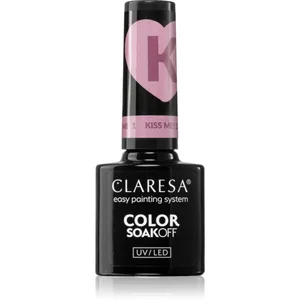 Claresa SoakOff UV/LED Color Kiss Me vernis à ongles gel teinte 1 5 g pas cher