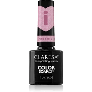 Claresa SoakOff UV/LED Color Kiss Me vernis à ongles gel teinte 2 5 g pas cher