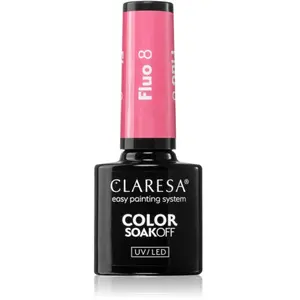 Claresa SoakOff UV/LED Color Fluo vernis à ongles gel teinte 5 g pas cher