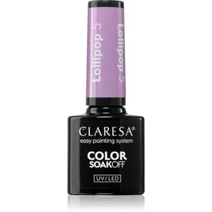 Claresa SoakOff UV/LED Color Lollipop vernis à ongles gel teinte 5 g pas cher