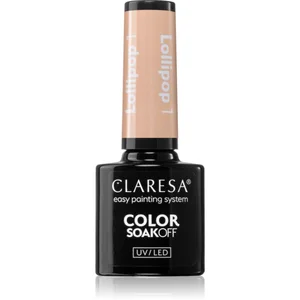 Claresa SoakOff UV/LED Color Lollipop vernis à ongles gel teinte 5 g pas cher