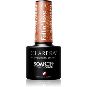Claresa SoakOff UV/LED Color Fallin' Love vernis à ongles gel teinte 1...